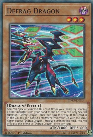 Defrag Dragon (SDRR-EN014) - Structure Deck: Rokket Revolt 1st Edition - Premium Yugioh Single from Konami - Just $0.25! Shop now at Game Crave Tournament Store
