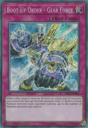 Boot-Up Order - Gear Force (FIGA-EN004) - Fists of the Gadgets 1st Edition - Premium Yugioh Single from Konami - Just $0.27! Shop now at Game Crave Tournament Store