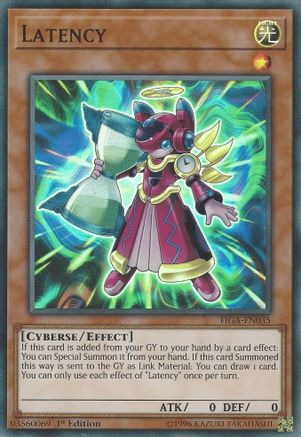 Latency (FIGA-EN035) - Fists of the Gadgets 1st Edition - Premium Yugioh Single from Konami - Just $0.25! Shop now at Game Crave Tournament Store