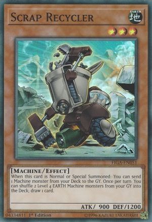 Scrap Recycler (FIGA-EN051) - Fists of the Gadgets 1st Edition - Premium Yugioh Single from Konami - Just $2.06! Shop now at Game Crave Tournament Store