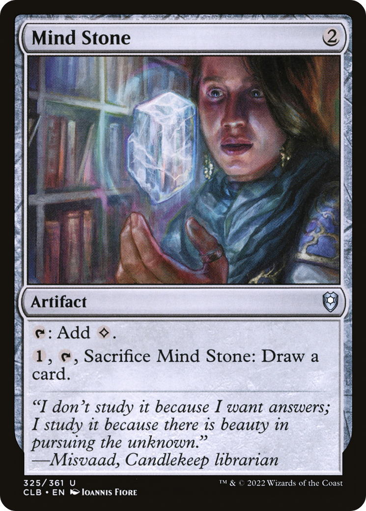 Mind Stone (CLB-325) - Commander Legends: Battle for Baldur's Gate - Premium MTG Single from Wizards of the Coast - Just $0.25! Shop now at Game Crave Tournament Store