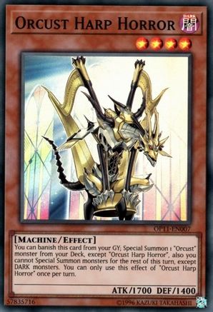 Orcust Harp Horror (OP11-EN007) - OTS Tournament Pack 11 Unlimited - Premium Yugioh Single from Konami - Just $0.43! Shop now at Game Crave Tournament Store