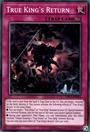 True King's Return (OP11-EN025) - OTS Tournament Pack 11 Unlimited - Premium Yugioh Single from Konami - Just $1.63! Shop now at Game Crave Tournament Store