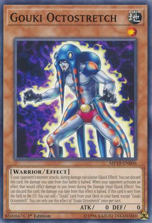 Gouki Octostretch (MP19-EN006) - 2019 Gold Sarcophagus Tin Mega Pack 1st Edition - Premium Yugioh Single from Konami - Just $0.25! Shop now at Game Crave Tournament Store