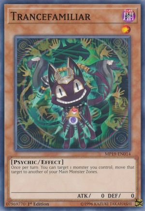 Trancefamiliar (MP19-EN014) - 2019 Gold Sarcophagus Tin Mega Pack 1st Edition - Premium Yugioh Single from Konami - Just $0.25! Shop now at Game Crave Tournament Store