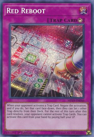 Red Reboot (MP19-EN046) - 2019 Gold Sarcophagus Tin Mega Pack Unlimited - Premium Yugioh Single from Konami - Just $1.22! Shop now at Game Crave Tournament Store