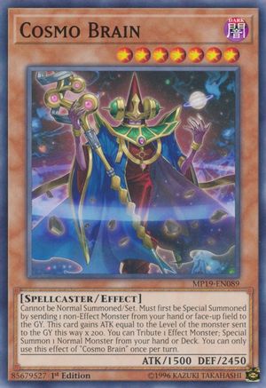 Cosmo Brain (MP19-EN089) - 2019 Gold Sarcophagus Tin Mega Pack Unlimited - Premium Yugioh Single from Konami - Just $0.13! Shop now at Game Crave Tournament Store