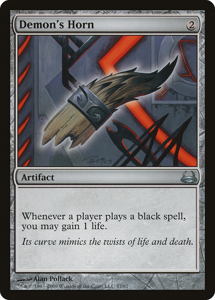 Demon's Horn (DDC-057) - Duel Decks: Divine vs. Demonic - Premium MTG Single from Wizards of the Coast - Just $0.08! Shop now at Game Crave Tournament Store