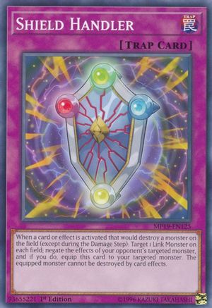 Shield Handler (MP19-EN125) - 2019 Gold Sarcophagus Tin Mega Pack 1st Edition - Premium Yugioh Single from Konami - Just $0.25! Shop now at Game Crave Tournament Store