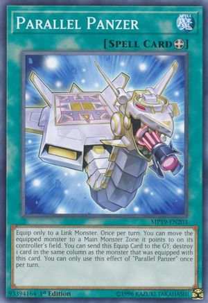 Parallel Panzer (MP19-EN203) - 2019 Gold Sarcophagus Tin Mega Pack Unlimited - Premium Yugioh Single from Konami - Just $0.50! Shop now at Game Crave Tournament Store