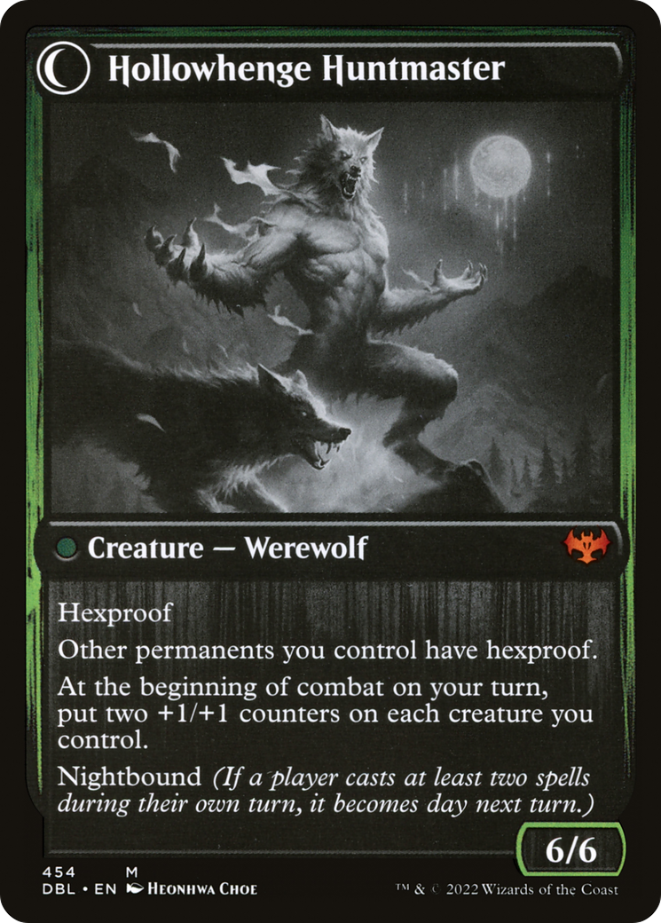 Avabruck Caretaker // Hollowhenge Huntmaster (DBL-454) - Innistrad: Double Feature: (Double Faced Transform) Foil - Premium MTG Single from Wizards of the Coast - Just $2.24! Shop now at Game Crave Tournament Store