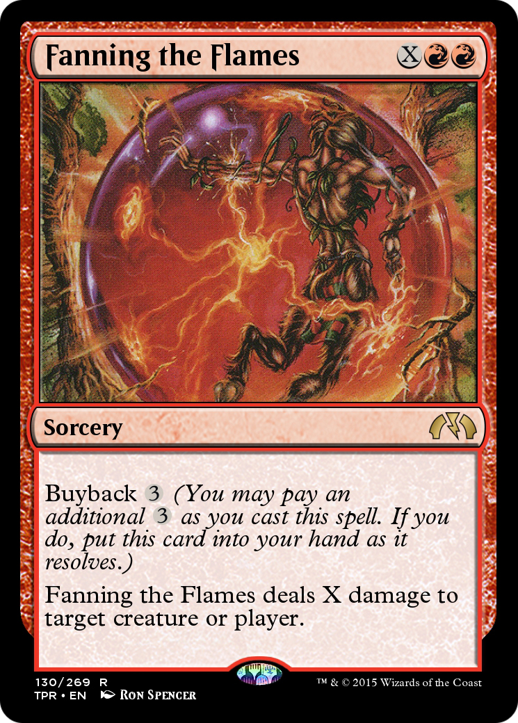 Fanning the Flames (TPR-130) - Tempest Remastered - Premium MTG Single from Wizards of the Coast - Just $0! Shop now at Game Crave Tournament Store