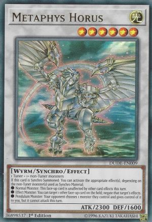 Metaphys Horus (DUDE-EN009) - Duel Devastator 1st Edition - Premium Yugioh Single from Konami - Just $0.25! Shop now at Game Crave Tournament Store