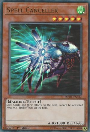 Spell Canceller (DUDE-EN032) - Duel Devastator 1st Edition - Premium Yugioh Single from Konami - Just $0.26! Shop now at Game Crave Tournament Store