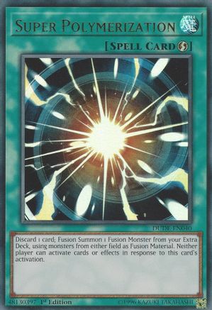 Super Polymerization (DUDE-EN040) - Duel Devastator 1st Edition - Premium Yugioh Single from Konami - Just $3.14! Shop now at Game Crave Tournament Store