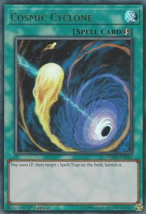 Cosmic Cyclone (DUDE-EN043) - Duel Devastator 1st Edition - Premium Yugioh Single from Konami - Just $0.33! Shop now at Game Crave Tournament Store