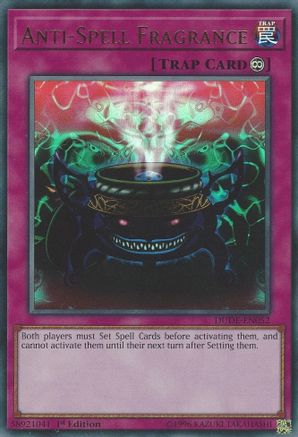 Anti-Spell Fragrance (DUDE-EN052) - Duel Devastator 1st Edition - Premium Yugioh Single from Konami - Just $0.25! Shop now at Game Crave Tournament Store