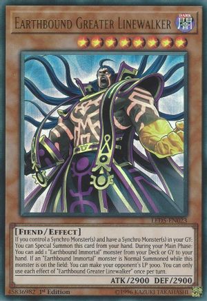 Earthbound Greater Linewalker (LED5-EN023) - Legendary Duelists: Immortal Destiny 1st Edition - Premium Yugioh Single from Konami - Just $0.97! Shop now at Game Crave Tournament Store