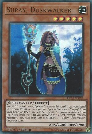 Supay, Duskwalker (LED5-EN025) - Legendary Duelists: Immortal Destiny 1st Edition - Premium Yugioh Single from Konami - Just $2.61! Shop now at Game Crave Tournament Store