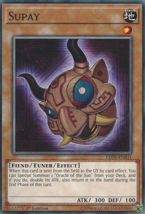 Supay (LED5-EN031) - Legendary Duelists: Immortal Destiny 1st Edition - Premium Yugioh Single from Konami - Just $0.25! Shop now at Game Crave Tournament Store
