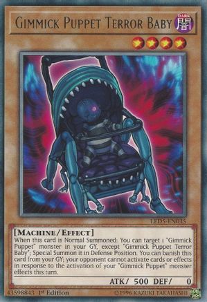 Gimmick Puppet Terror Baby (LED5-EN035) - Legendary Duelists: Immortal Destiny 1st Edition - Premium Yugioh Single from Konami - Just $0.17! Shop now at Game Crave Tournament Store
