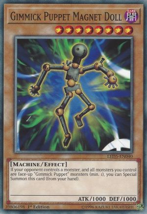 Gimmick Puppet Magnet Doll (LED5-EN040) - Legendary Duelists: Immortal Destiny 1st Edition - Premium Yugioh Single from Konami - Just $0.36! Shop now at Game Crave Tournament Store