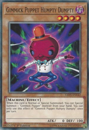 Gimmick Puppet Humpty Dumpty (LED5-EN042) - Legendary Duelists: Immortal Destiny 1st Edition - Premium Yugioh Single from Konami - Just $0.08! Shop now at Game Crave Tournament Store
