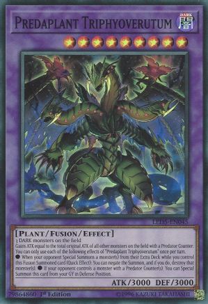 Predaplant Triphyoverutum (LED5-EN045) - Legendary Duelists: Immortal Destiny 1st Edition - Premium Yugioh Single from Konami - Just $1.40! Shop now at Game Crave Tournament Store