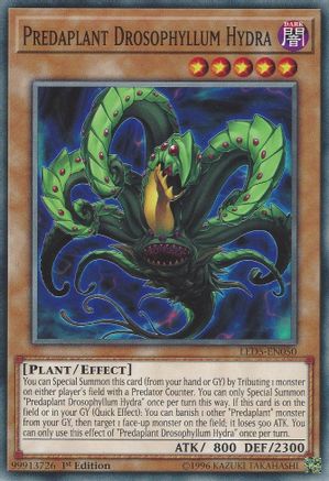 Predaplant Drosophyllum Hydra (LED5-EN050) - Legendary Duelists: Immortal Destiny 1st Edition - Premium Yugioh Single from Konami - Just $0.25! Shop now at Game Crave Tournament Store