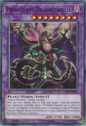 Predaplant Dragostapelia (LED5-EN053) - Legendary Duelists: Immortal Destiny 1st Edition - Premium Yugioh Single from Konami - Just $0.25! Shop now at Game Crave Tournament Store