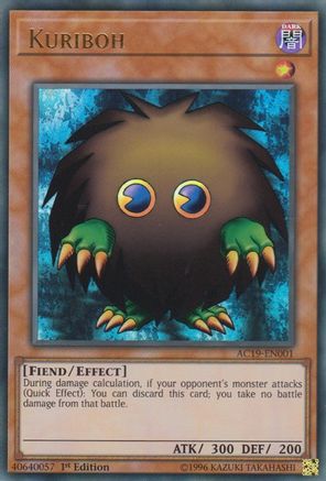 Kuriboh (AC19-EN001) - Advent Calendar 2019 1st Edition - Premium Yugioh Single from Konami - Just $4.16! Shop now at Game Crave Tournament Store