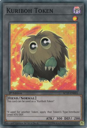Token: Kuriboh (AC19-EN003) - Advent Calendar 2019 1st Edition - Premium Yugioh Single from Konami - Just $3.83! Shop now at Game Crave Tournament Store