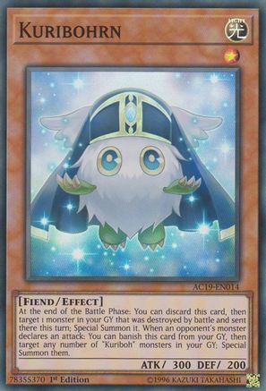 Kuribohrn (AC19-EN014) - Advent Calendar 2019 1st Edition - Premium Yugioh Single from Konami - Just $0.68! Shop now at Game Crave Tournament Store