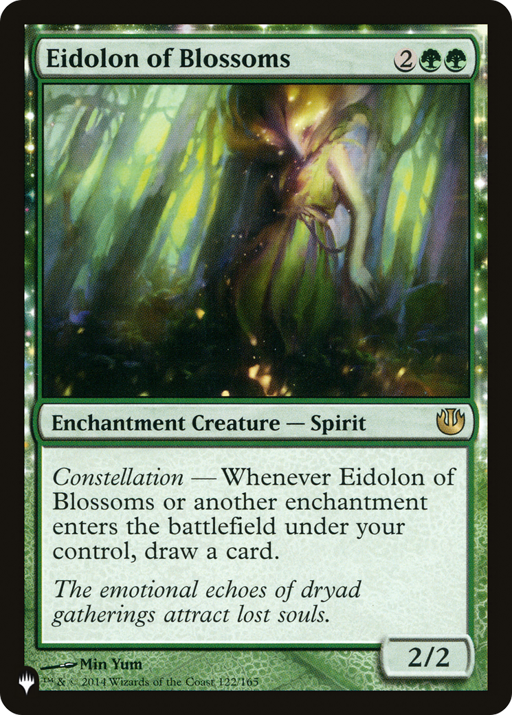 Eidolon of Blossoms (PLIST-693) - The List: (nyxtouched) - Premium MTG Single from Wizards of the Coast - Just $0.79! Shop now at Game Crave Tournament Store