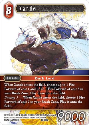 Xande (OPUS X) - Premium Final Fantasy Single from Opus X - Just $0.94! Shop now at Game Crave Tournament Store