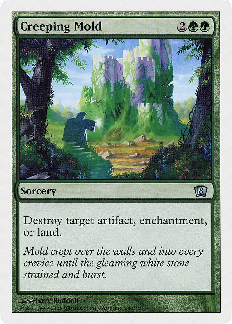 Creeping Mold (8ED-240) - Eighth Edition - Premium MTG Single from Wizards of the Coast - Just $0.25! Shop now at Game Crave Tournament Store