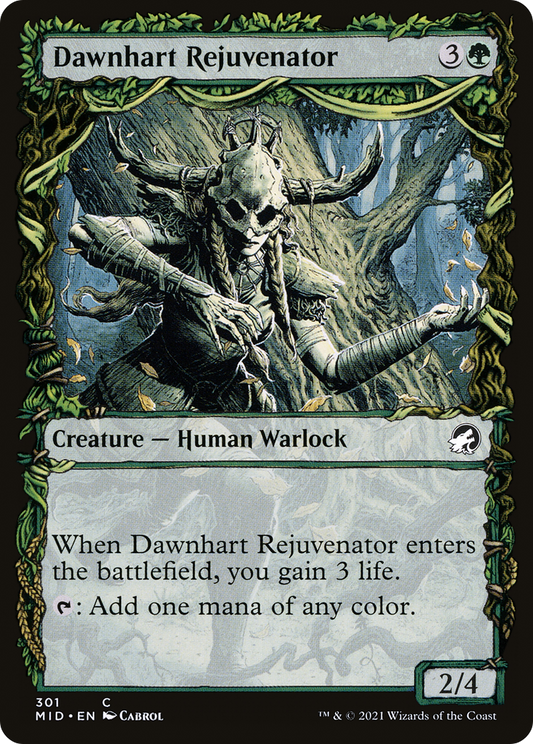 Dawnhart Rejuvenator (MID-301) - Innistrad: Midnight Hunt: (Showcase) - Premium MTG Single from Wizards of the Coast - Just $0.25! Shop now at Game Crave Tournament Store