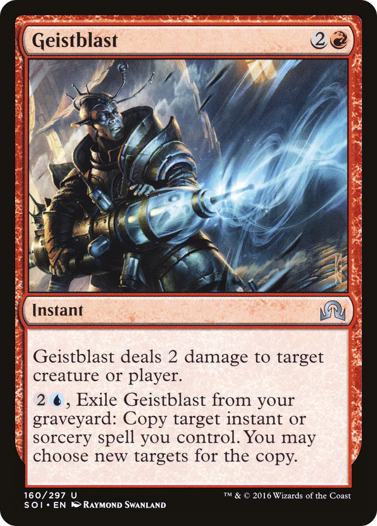 Geistblast (SOI-160) - Shadows over Innistrad - Premium MTG Single from Wizards of the Coast - Just $0.18! Shop now at Game Crave Tournament Store