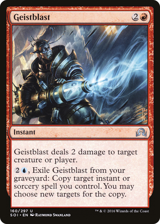 Geistblast (SOI-160) - Shadows over Innistrad - Premium MTG Single from Wizards of the Coast - Just $0.18! Shop now at Game Crave Tournament Store