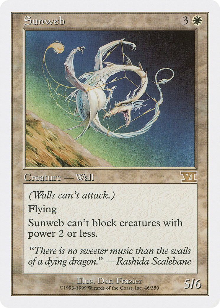 Sunweb (6ED-046) - Classic Sixth Edition - Premium MTG Single from Wizards of the Coast - Just $0.16! Shop now at Game Crave Tournament Store