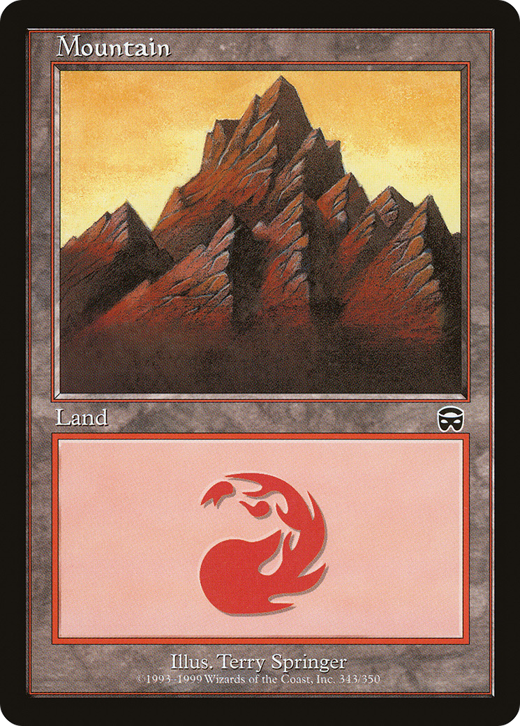 Mountain (MMQ-343) - Mercadian Masques - Premium MTG Single from Wizards of the Coast - Just $0.34! Shop now at Game Crave Tournament Store