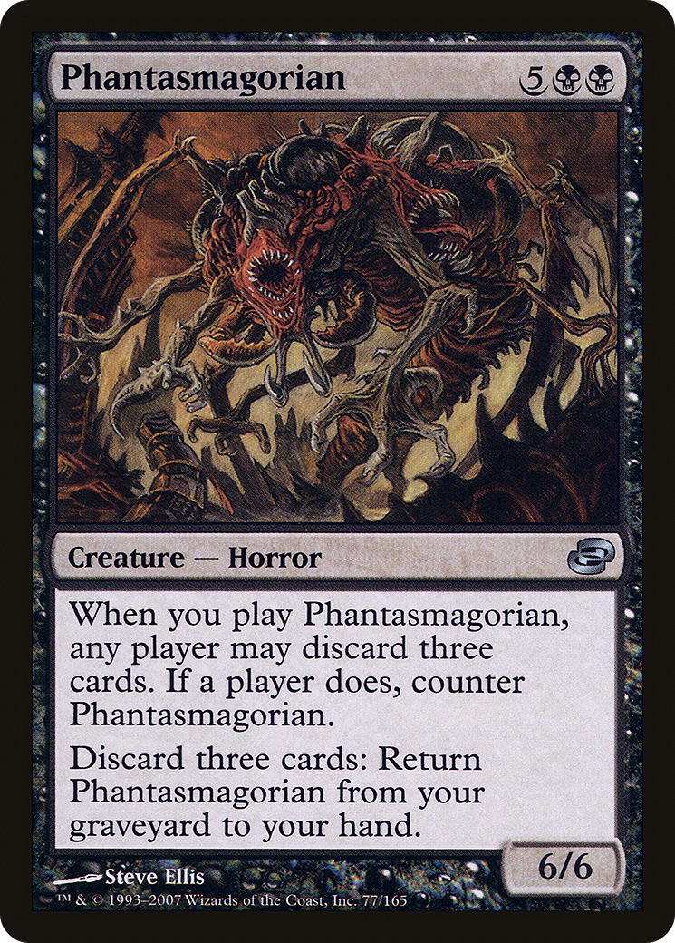 Phantasmagorian (PLC-077) - Planar Chaos Foil - Premium MTG Single from Wizards of the Coast - Just $13.29! Shop now at Game Crave Tournament Store