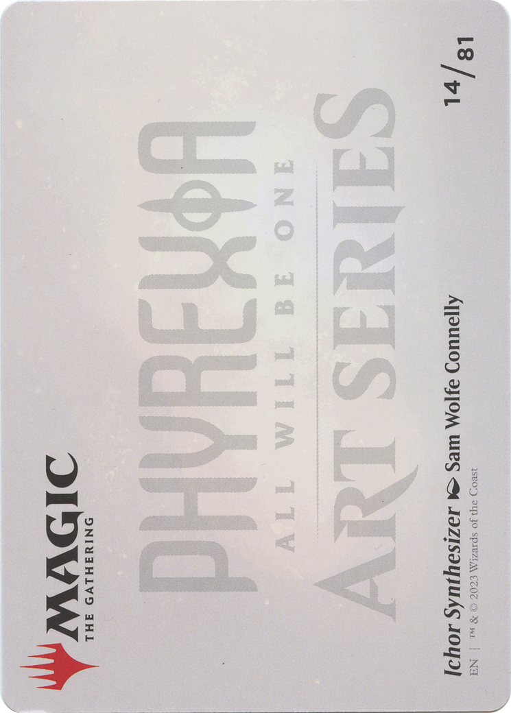 Ichor Synthesizer // Ichor Synthesizer (AONE-014) - Phyrexia: All Will Be One Art Series (Borderless) Foil - Premium MTG Single from Wizards of the Coast - Just $0! Shop now at Game Crave Tournament Store