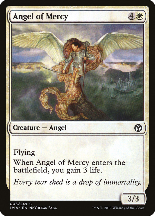 Angel of Mercy (IMA-006) - Iconic Masters - Premium MTG Single from Wizards of the Coast - Just $0.25! Shop now at Game Crave Tournament Store