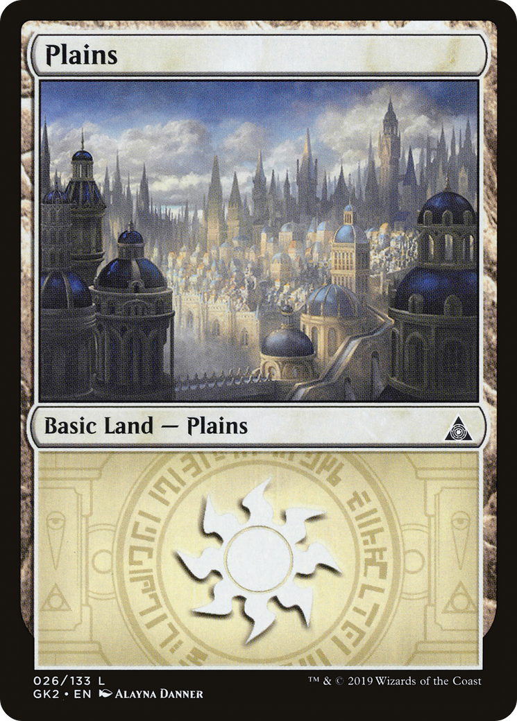 Plains (GK2-026) - RNA Guild Kit - Premium MTG Single from Wizards of the Coast - Just $0.09! Shop now at Game Crave Tournament Store