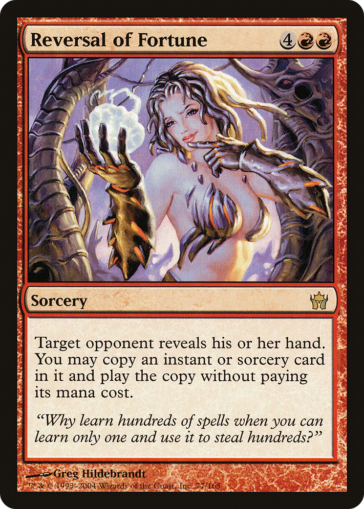 Reversal of Fortune (5DN-077) - Fifth Dawn - Premium MTG Single from Wizards of the Coast - Just $0.35! Shop now at Game Crave Tournament Store