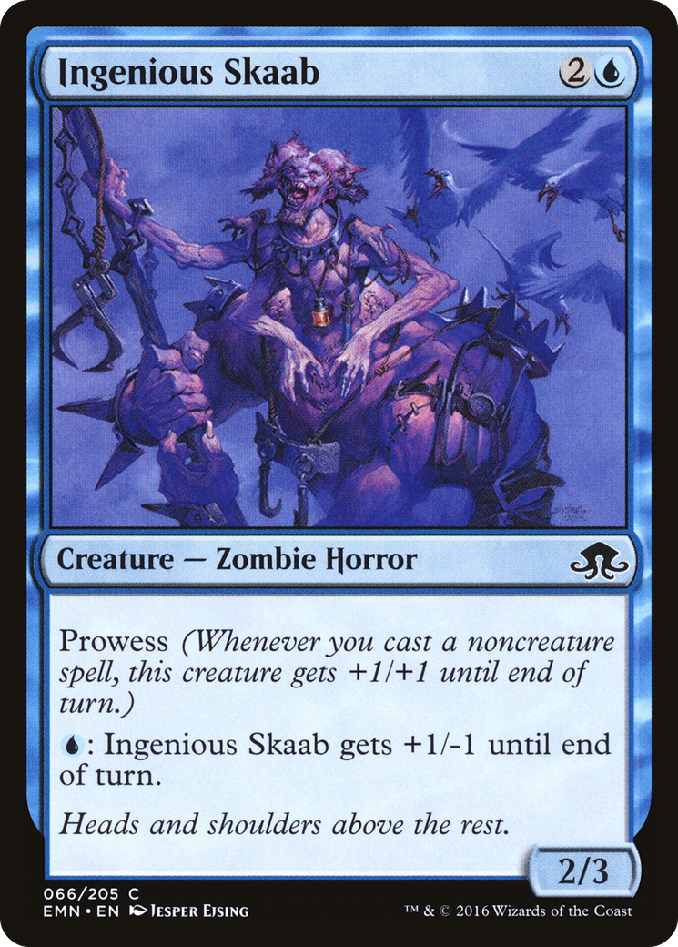 Ingenious Skaab (EMN-066) - Eldritch Moon Foil - Premium MTG Single from Wizards of the Coast - Just $0.25! Shop now at Game Crave Tournament Store