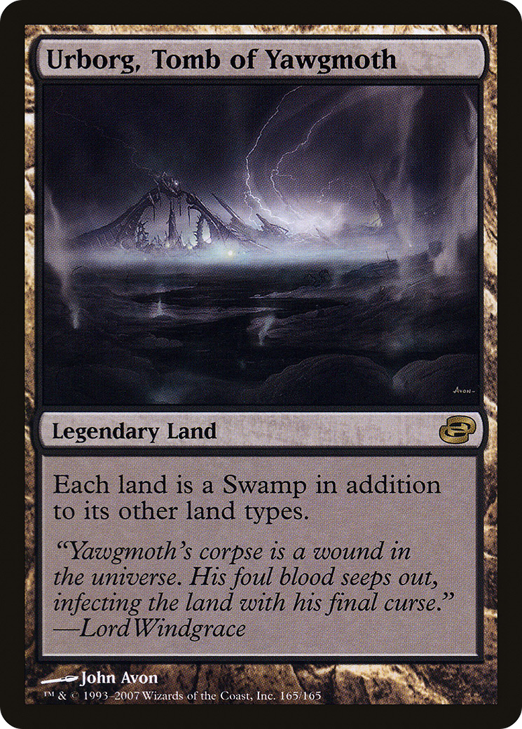 Urborg, Tomb of Yawgmoth (PLC-165) - Planar Chaos Foil - Premium MTG Single from Wizards of the Coast - Just $39.43! Shop now at Game Crave Tournament Store