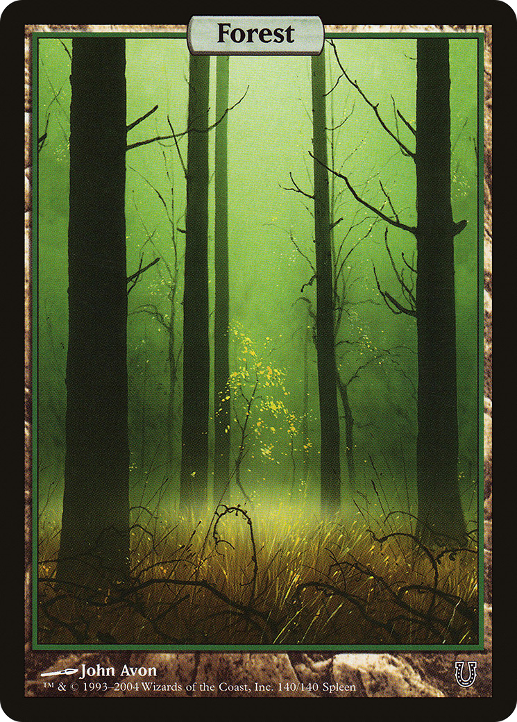 Forest (UNH-140) - Unhinged Foil - Premium MTG Single from Wizards of the Coast - Just $9.86! Shop now at Game Crave Tournament Store