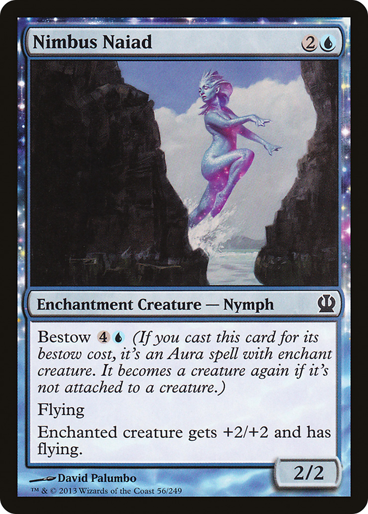 Nimbus Naiad (THS-056) - Theros: (nyxtouched) Foil - Premium MTG Single from Wizards of the Coast - Just $0.09! Shop now at Game Crave Tournament Store